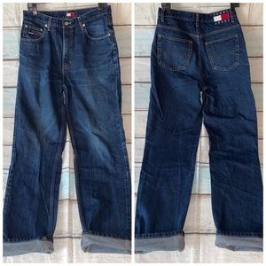 Tommy Hilfiger Men's Relaxed Jeans - Dark Blue